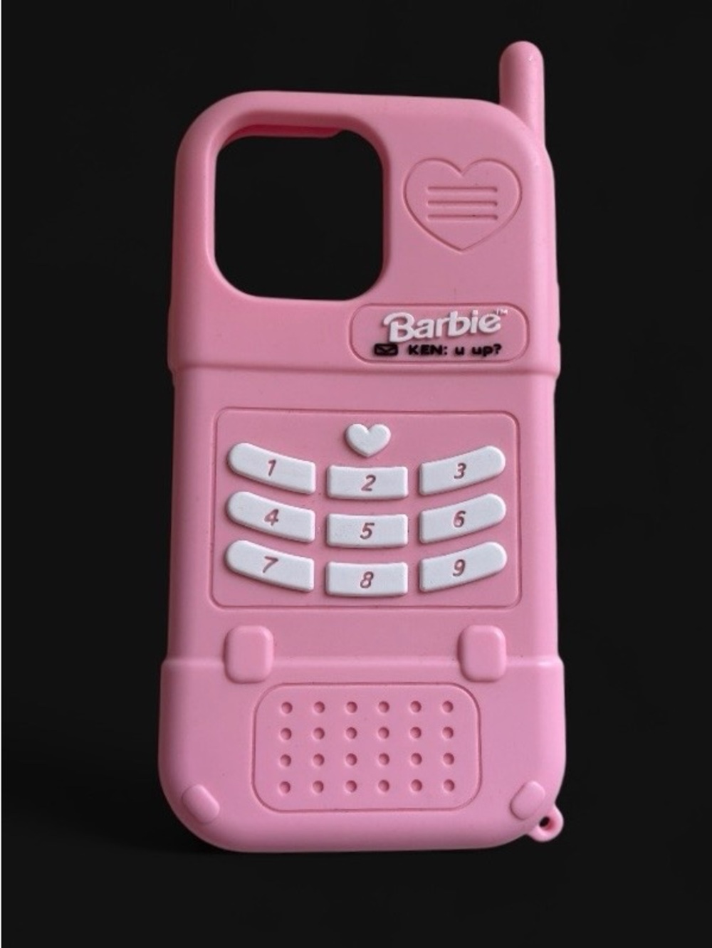 Barbie Pink Retro Phone Silicone Case for IPhone 14 Pro Max